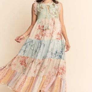 Floral Multi-Color Maxi Dress